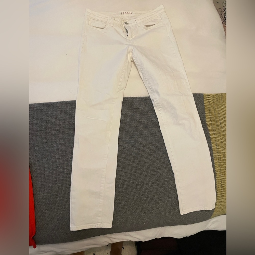 J Brand white skinny jeans, Size 27